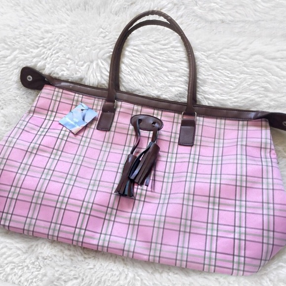 Ulta Beauty Handbags - Ulta Plaid Weekender Bag New